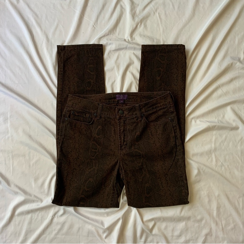 Vintage Snake Skin Print Pants